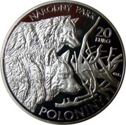 Slovakia 20 Euro Poloniny National Park 2010 KM# 112 NÁRODNÝ PARK 20 EURO POLONINY K coin reverse Slovakia 20 Euro Poloniny National Park 2010 KM# 112 NÁRODNÝ PARK 20 EURO POLONINY K coin reverse