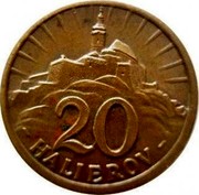 Slovakia 20 Halierov 1941 KM# 4 Republic (1939-1945) 20 HALIEROV coin reverse Slovakia 20 Halierov 1941 KM# 4 Republic (1939-1945) 20 HALIEROV coin reverse
