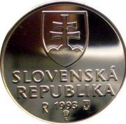 Slovakia 20 Halierov (Silver edition) KM# 18a SLOVENSKÁ REPUBLIKA 2001 Z coin obverse Slovakia 20 Halierov (Silver edition) KM# 18a SLOVENSKÁ REPUBLIKA 2001 Z coin obverse