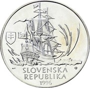 Slovakia 200 Korun 200th Anniversary - Birth of Moric Benovsky 1996 Proof KM# 34 SLOVENSKÁ REPUBLIKA 1996 coin obverse Slovakia 200 Korun 200th Anniversary - Birth of Moric Benovsky 1996 Proof KM# 34 SLOVENSKÁ REPUBLIKA 1996 coin obverse