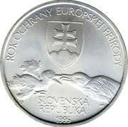 Slovakia 200 Korun European Environmental Protection 1995 KM# 26 ROK OCHRANY EURÓPSKEJ PRÍRODY SLOVENSKÁ REPUBLIKA 1995 coin obverse Slovakia 200 Korun European Environmental Protection 1995 KM# 26 ROK OCHRANY EURÓPSKEJ PRÍRODY SLOVENSKÁ REPUBLIKA 1995 coin obverse