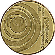 Slovenia 20000 Tolarjev Slovenia and the Tolar Anniversary 2001 Proof KM# 44 TOLAR 1991 2001 SAMOSTOJNA SLOVENIJA coin reverse Slovenia 20000 Tolarjev Slovenia and the Tolar Anniversary 2001 Proof KM# 44 TOLAR 1991 2001 SAMOSTOJNA SLOVENIJA coin reverse