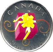 Canada 25 Cents Happy Birthday 2010 KM# 989 CANADA 25 CENTS 2010 coin reverse Canada 25 Cents Happy Birthday 2010 KM# 989 CANADA 25 CENTS 2010 coin reverse