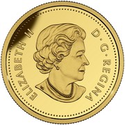 Canada 25 Cents Inuit Arctic Fox 2017 Proof ELIZABETH II D∙G∙REGINA SB coin obverse Canada 25 Cents Inuit Arctic Fox 2017 Proof ELIZABETH II D∙G∙REGINA SB coin obverse