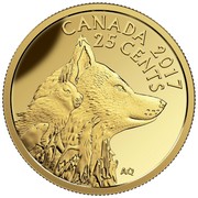Canada 25 Cents Inuit Arctic Fox 2017 Proof CANADA 2017 25 CENTS AQ coin reverse Canada 25 Cents Inuit Arctic Fox 2017 Proof CANADA 2017 25 CENTS AQ coin reverse