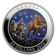 Canada 25 Dollars The Great Ascent Star Charts 2015 Proof KM# 2038 CANADA 2014 25 DOLLARS coin reverse Canada 25 Dollars The Great Ascent Star Charts 2015 Proof KM# 2038 CANADA 2014 25 DOLLARS coin reverse