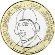 SLOVENIA 3 Euro commemorative coin 2009 The first flight of a Slovenian aviator
