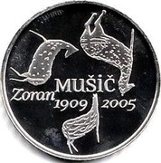 Slovenia 30 Euro Zoran Music 2009 Proof KM# 88 ZORAN MUSIC 1909 2005 coin reverse Slovenia 30 Euro Zoran Music 2009 Proof KM# 88 ZORAN MUSIC 1909 2005 coin reverse