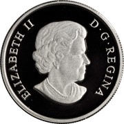 Canada 300 Dollars Ground Sloth 2010 KM# 1159 ELIZABETH II D G REGINA SB coin obverse Canada 300 Dollars Ground Sloth 2010 KM# 1159 ELIZABETH II D G REGINA SB coin obverse