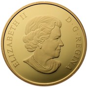 Canada 300 Dollars Prince Edward Island 2009 Proof ELIZABETH II D ∙ G ∙ REGINA coin obverse