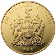 Canada 300 Dollars Prince Edward Island 2009 Proof 300 DOLLARS ∙ CANADA 2009 coin reverse