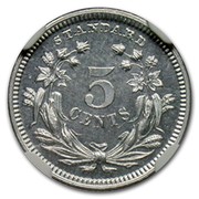 USA 5 Cents Dime Pattern 1870 STANDARD 5 CENTS coin reverse USA 5 Cents Dime Pattern 1870 STANDARD 5 CENTS coin reverse