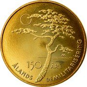 Finland 5 Euro (Aland demilitarising) KM# 123 SUOMI FINLAND 5 € 2006 M coin reverse Finland 5 Euro (Aland demilitarising) KM# 123 SUOMI FINLAND 5 € 2006 M coin reverse