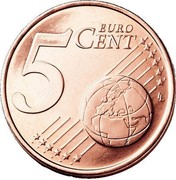 Slovakia 5 Euro Cent Krivan Peak 2009 Proof KM# 97 5 EURO CENT coin reverse Slovakia 5 Euro Cent Krivan Peak 2009 Proof KM# 97 5 EURO CENT coin reverse