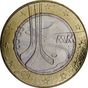 Finland 5 Euro Ice Hockey 2003 M M-M KM# 111 2003 MM coin obverse Finland 5 Euro Ice Hockey 2003 M M-M KM# 111 2003 MM coin obverse