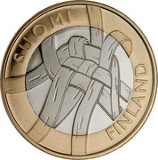 Finland 5 Euro Karelia 2011 T Proof KM# 159 SUOMI FINLAND coin obverse Finland 5 Euro Karelia 2011 T Proof KM# 159 SUOMI FINLAND coin obverse