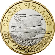 Finland 5 Euro Karelia 2014 Proof KM# 207 SUOMI FINLAND coin obverse Finland 5 Euro Karelia 2014 Proof KM# 207 SUOMI FINLAND coin obverse