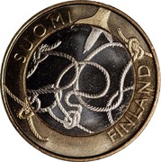 Finland 5 Euro Tavastia 2011 T KM# 161 SUOMI FINLAND coin obverse Finland 5 Euro Tavastia 2011 T KM# 161 SUOMI FINLAND coin obverse