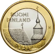 Finland 5 Euro Tavastia 2013 KM# 197 SUOMI FINLAND N coin obverse