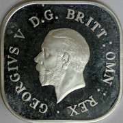 Australia 5 S Kangaroo 1921 Proof GEORGIVS V D.G. BRITT:OMN:REX coin obverse Australia 5 S Kangaroo 1921 Proof GEORGIVS V D.G. BRITT:OMN:REX coin obverse