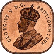 Australia 5 S Kookaburra 1920 Proof X# 1b GEORGIVS V D.G. BRITT:OMN:REX coin obverse Australia 5 S Kookaburra 1920 Proof X# 1b GEORGIVS V D.G. BRITT:OMN:REX coin obverse