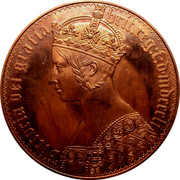Australia 5 S. Restrike 1851 X# 4 VICTORIA DEI GRATIA BRIT.REG:F:D:MDCCCLI coin obverse Australia 5 S. Restrike 1851 X# 4 VICTORIA DEI GRATIA BRIT.REG:F:D:MDCCCLI coin obverse
