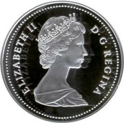 Canada 50 Cents Elizabeth II 2nd portrait 2004  ELIZABETH II D G REGINA coin obverse Canada 50 Cents Elizabeth II 2nd portrait 2004  ELIZABETH II D G REGINA coin obverse