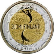 Finland 50 Euro Finnish Presidency of the European Council 2006 M P-M Proof KM# 133 20 SUOMI FINLAND 06 coin obverse Finland 50 Euro Finnish Presidency of the European Council 2006 M P-M Proof KM# 133 20 SUOMI FINLAND 06 coin obverse