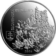 Slovakia 500 Korun (Muranska Planina National Park) KM# 84 SLOVENSKÁ REPUBLIKA 2006 coin obverse Slovakia 500 Korun (Muranska Planina National Park) KM# 84 SLOVENSKÁ REPUBLIKA 2006 coin obverse