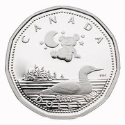 Canada Dollar Baby's Lullabies 2006 KM# 581 CANADA RRC 2016 DOLLAR coin reverse