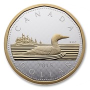 Canada Dollar Big Coin Series Golden Loon 2015 CANADA 2015 DOLLAR coin reverse Canada Dollar Big Coin Series Golden Loon 2015 CANADA 2015 DOLLAR coin reverse