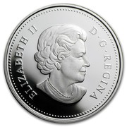 Canada Dollar Enameled Poppy 2010 Proof KM# 1050 ELIZABETH II D ∙ G ∙ REGINA coin obverse Canada Dollar Enameled Poppy 2010 Proof KM# 1050 ELIZABETH II D ∙ G ∙ REGINA coin obverse