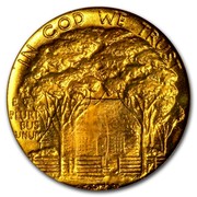 USA Dollar Grant Memorial 1922 KM# 152.1 IN GOD WE TRUST E PLURIBUS UNUM coin reverse