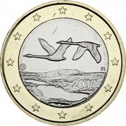 Finland Euro Swans. 2nd Map 2017 FI KM# 129 2008 FI coin obverse Finland Euro Swans. 2nd Map 2017 FI KM# 129 2008 FI coin obverse