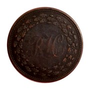Canada Half Penny Richard Hurd 1814 LC-51A1 HALF PENNY TOKEN 1814 coin obverse Canada Half Penny Richard Hurd 1814 LC-51A1 HALF PENNY TOKEN 1814 coin obverse