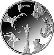 Latvia Lats 100th Anniversary of Riga Zoo 2012 Proof KM# 129 coin reverse Latvia Lats 100th Anniversary of Riga Zoo 2012 Proof KM# 129 coin reverse