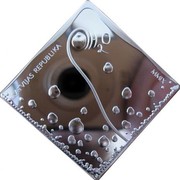 Latvia Lats Coin of Water 2009 Proof KM# 104 LATVIJAS REPUBLIKA MMIX coin obverse