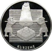 Latvia Lats Courland 2003 Proof KM# 60 KURZEME coin reverse Latvia Lats Courland 2003 Proof KM# 60 KURZEME coin reverse