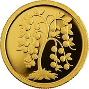 Latvia Lats Golden apple tree 2007 Proof KM# 91 coin reverse Latvia Lats Golden apple tree 2007 Proof KM# 91 coin reverse