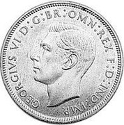 Australia Penny 1 Penny 1937 KM# Pn24 GEORGIVS VI D:G:BR:OMN:REX F:D:IND:IMP coin obverse Australia Penny 1 Penny 1937 KM# Pn24 GEORGIVS VI D:G:BR:OMN:REX F:D:IND:IMP coin obverse