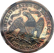 USA Quar.Dol. (Quarter Pattern Dollar) UNITED STATES OF AMERICA IN GOD WE TRUST QUAR.DOL. coin reverse USA Quar.Dol. (Quarter Pattern Dollar) UNITED STATES OF AMERICA IN GOD WE TRUST QUAR.DOL. coin reverse