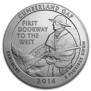 USA Quarter Dollar Cumberland Gap 2016 P KM# 648 CUMBERLAND GAP FIRST DOORWAY TO THE WEST KENTUCKY 2016 E PLURIBUS UNUM coin reverse USA Quarter Dollar Cumberland Gap 2016 P KM# 648 CUMBERLAND GAP FIRST DOORWAY TO THE WEST KENTUCKY 2016 E PLURIBUS UNUM coin reverse