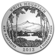 USA Quarter Dollar White Mountain National Forest 2013 S KM# 542a WHITE MOUNTAIN NEW HAMPSHIRE E PLURIBUS UNUM coin reverse USA Quarter Dollar White Mountain National Forest 2013 S KM# 542a WHITE MOUNTAIN NEW HAMPSHIRE E PLURIBUS UNUM coin reverse
