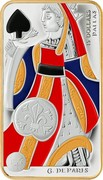 Canada 15 Dollars Queen of Spades 2008 Proof KM# 806 15 DOLLARS PAIIAS G. DE PARIS coin reverse Canada 15 Dollars Queen of Spades 2008 Proof KM# 806 15 DOLLARS PAIIAS G. DE PARIS coin reverse
