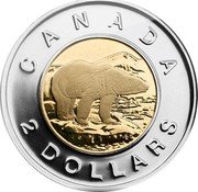 Canada 2 Dollars Toonie 2010 Logo Proof KM# 837 CANADA BT 2 DOLLARS coin reverse Canada 2 Dollars Toonie 2010 Logo Proof KM# 837 CANADA BT 2 DOLLARS coin reverse