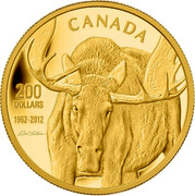 Canada 200 Dollars The Challenge - Robert Bateman 2012 KM# 1279 CANADA 200 DOLLARS 1962-2012 coin reverse Canada 200 Dollars The Challenge - Robert Bateman 2012 KM# 1279 CANADA 200 DOLLARS 1962-2012 coin reverse