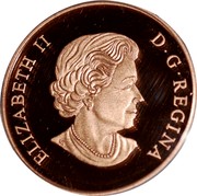 Canada 3 Dollars Canada - An Allegory 2013 Proof KM# 1481 ELIZABETH II D∙G∙REGINA coin obverse Canada 3 Dollars Canada - An Allegory 2013 Proof KM# 1481 ELIZABETH II D∙G∙REGINA coin obverse