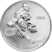 Canada 50 Cents Jean Beliveau 2005 Proof, Specimen KM# 579 2005 JEAN BELIVEAU #4 coin reverse Canada 50 Cents Jean Beliveau 2005 Proof, Specimen KM# 579 2005 JEAN BELIVEAU #4 coin reverse