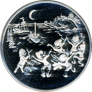 Canada 50 Cents Les Petits Sauteux 2001 Proof KM# 426 coin reverse Canada 50 Cents Les Petits Sauteux 2001 Proof KM# 426 coin reverse