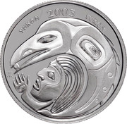 Canada 50 Cents Storytelling Festival 2003 Proof KM# 476 YUKON 2003 YUKON coin reverse Canada 50 Cents Storytelling Festival 2003 Proof KM# 476 YUKON 2003 YUKON coin reverse